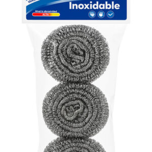 Inoxidable Plateada X 3